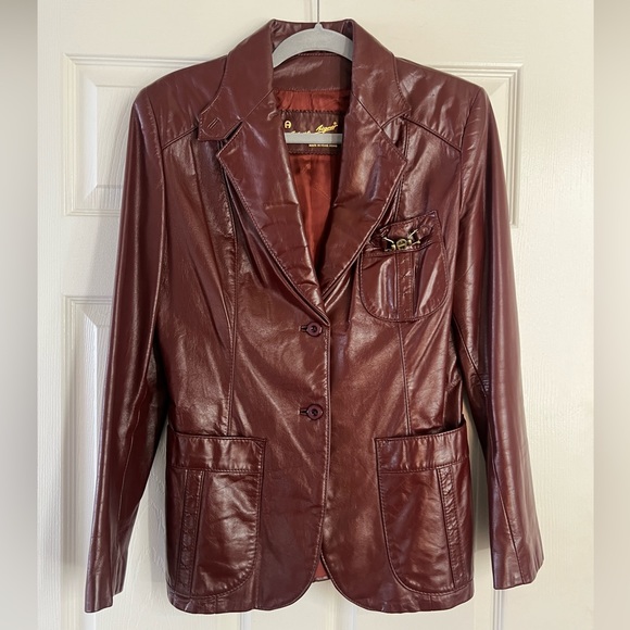 Etienne Aigner Jackets & Blazers - Etienne Aiger Genuine leather jacket